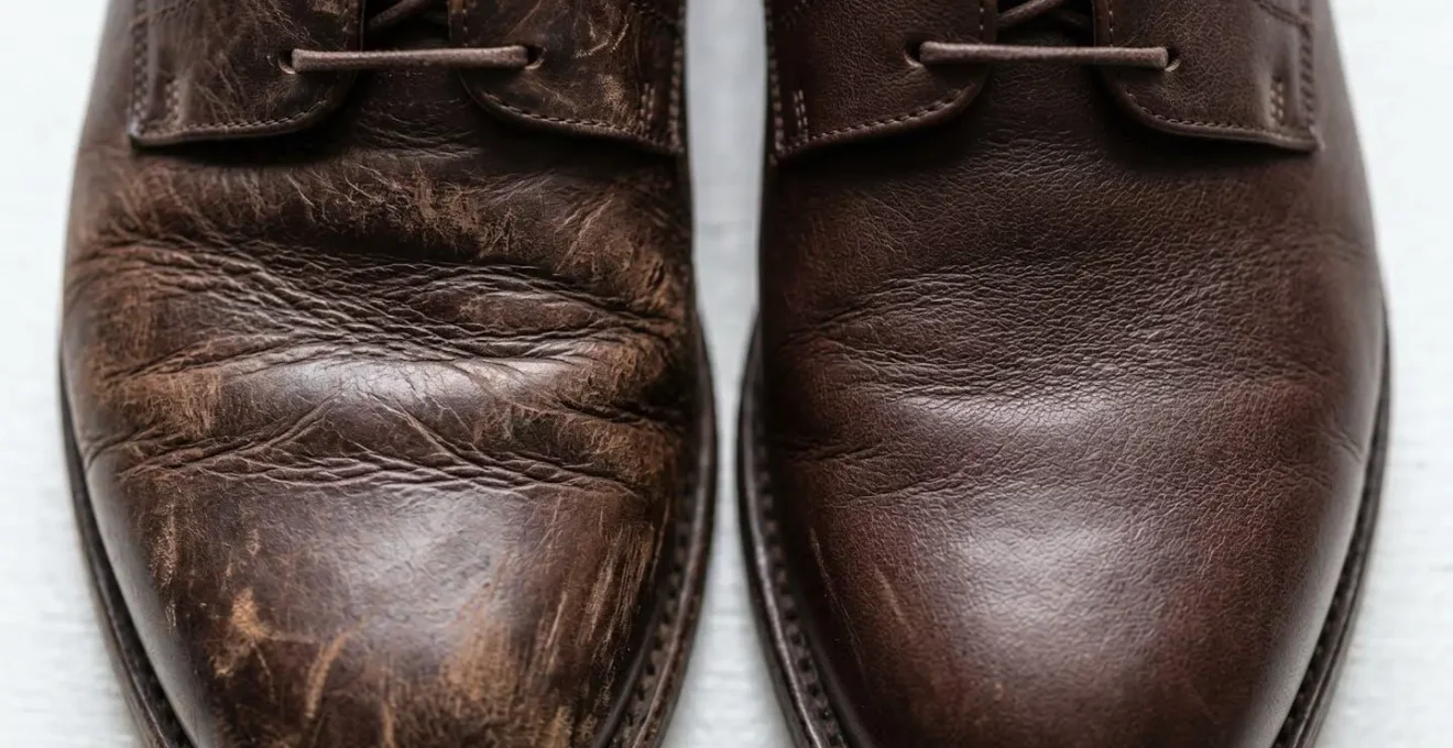 Confronto visivo tra scarpe usate con e senza rotazione dopo 6 mesi